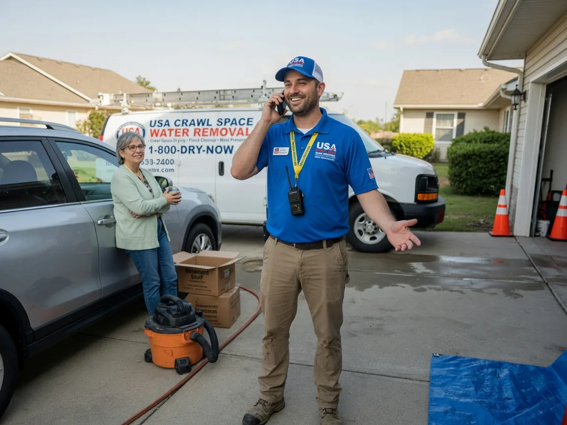 Crawl Space Water Removal Springtown, TX FAQs